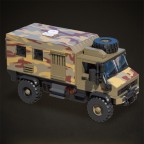 Off-road armored vehicle building blocks
