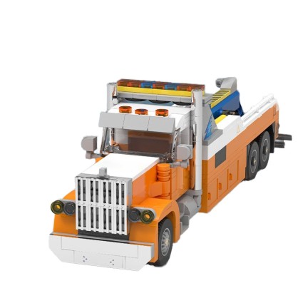Heavy-duty tow truck building blocks