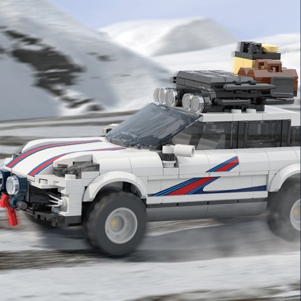 Wilderness Explorer Off-Road Vehicle Building Blocks