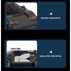 Cruiser Police Racing Car Building Blocks