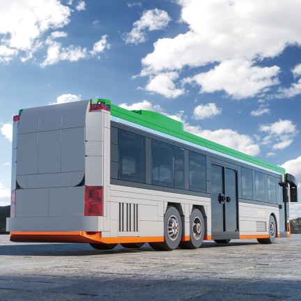 Urban public transport bus building blocks