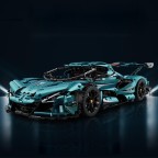 High-speed supercar building block assembly