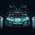 High-speed supercar building block assembly