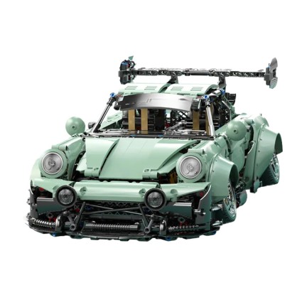 Future racing car building block set