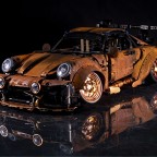 Future racing car building block set