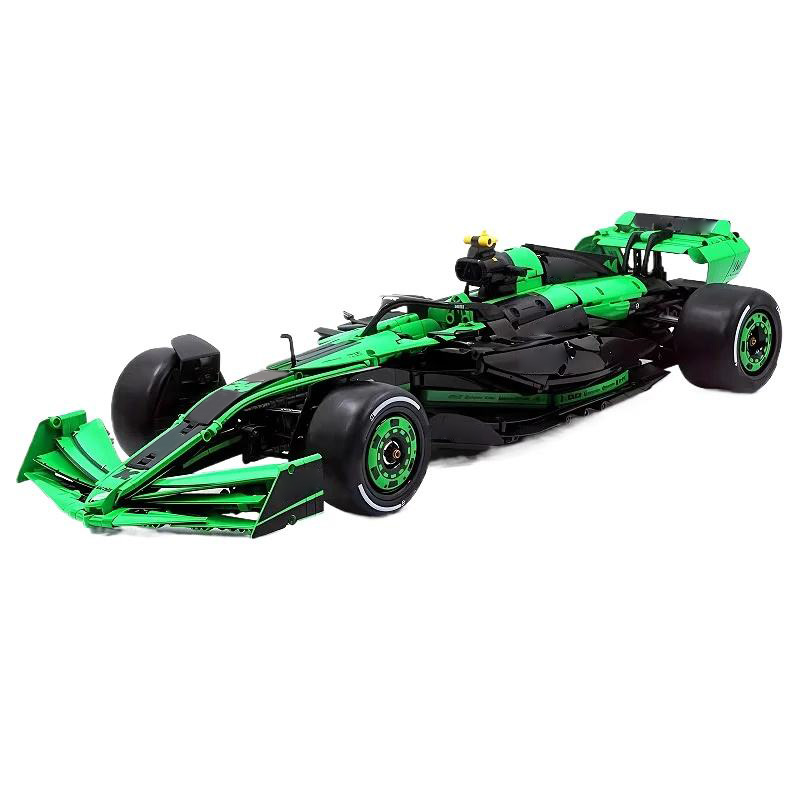 V6-powered supercar building block set