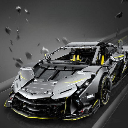 Sports Racing Car Building Block Set